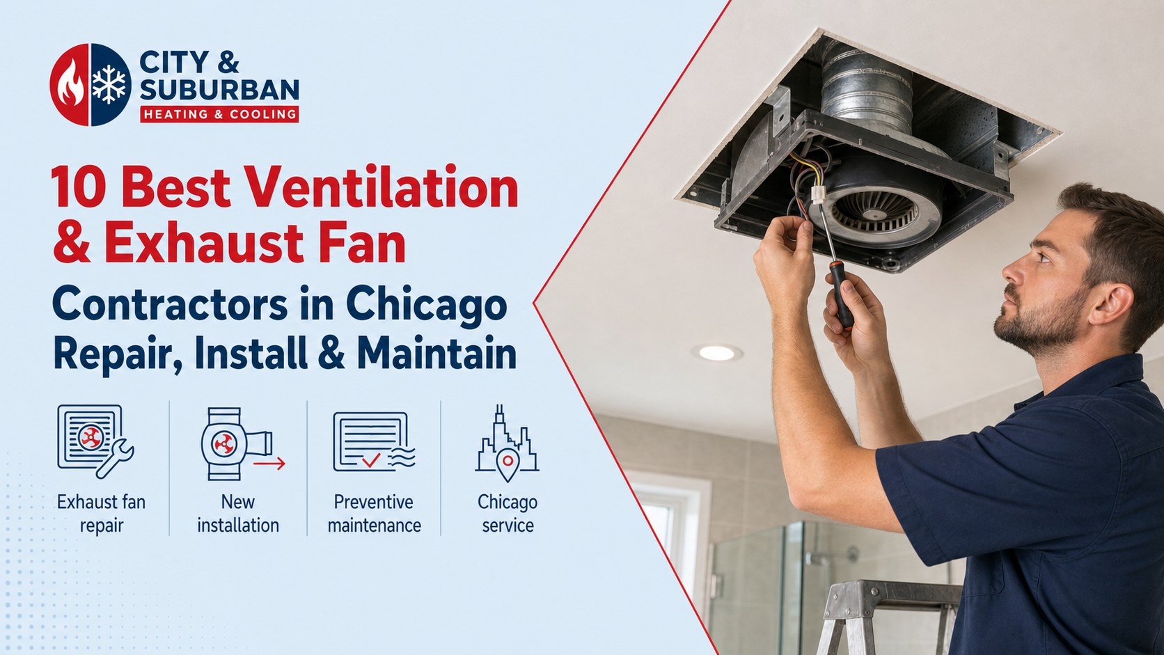 10 Best Ventilation & Exhaust Fan Repair, Installation, and Maintenance Contractors in Chicago