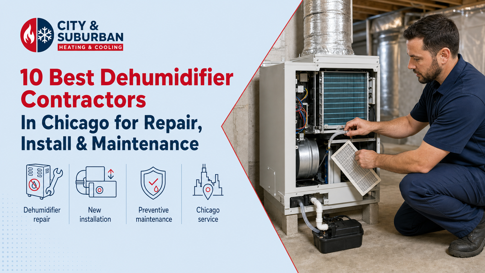 10 Best Dehumidifier Repair, Installation, and Maintenance Contractors in Chicago